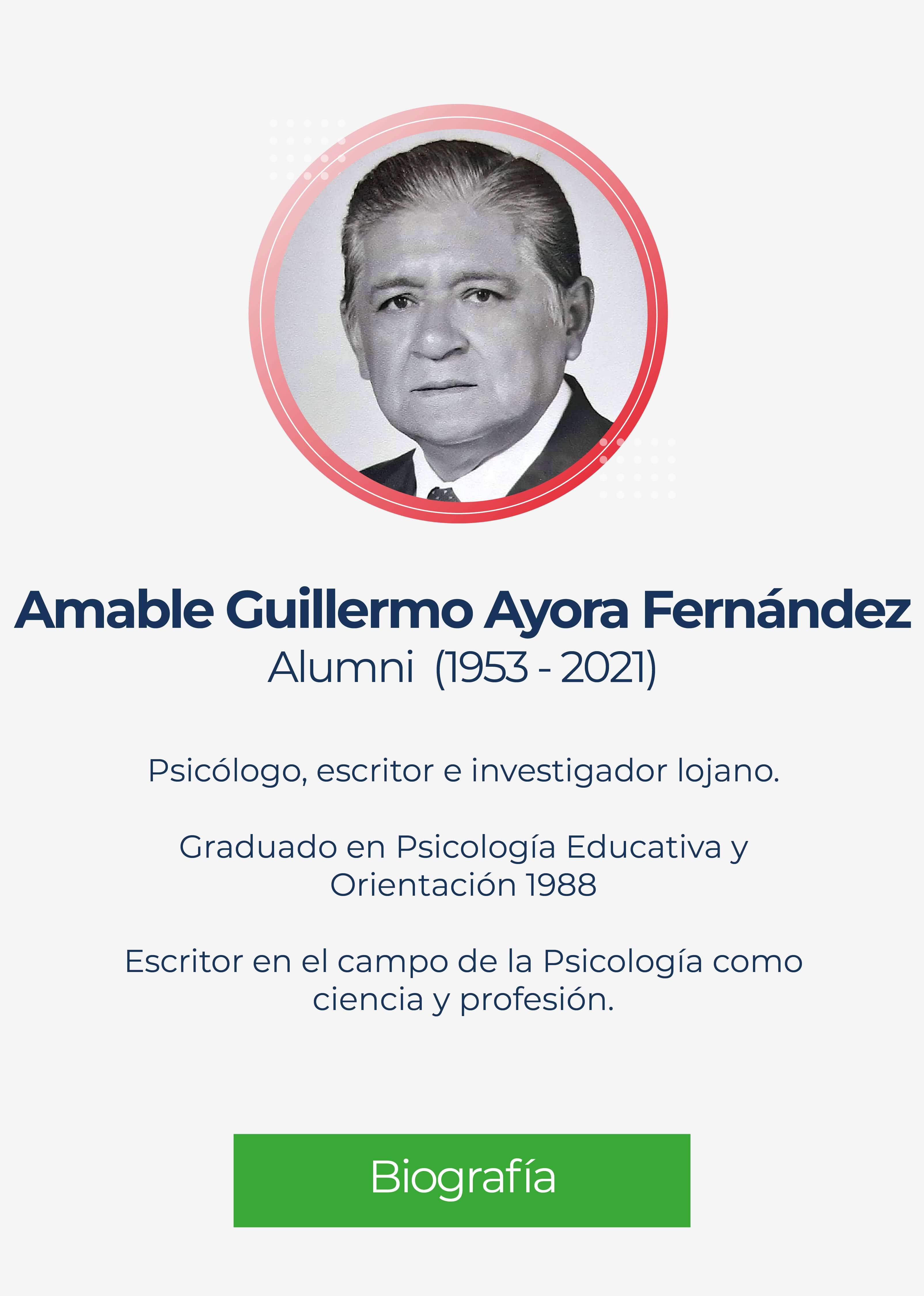Amable Guillermo Ayora Fernández