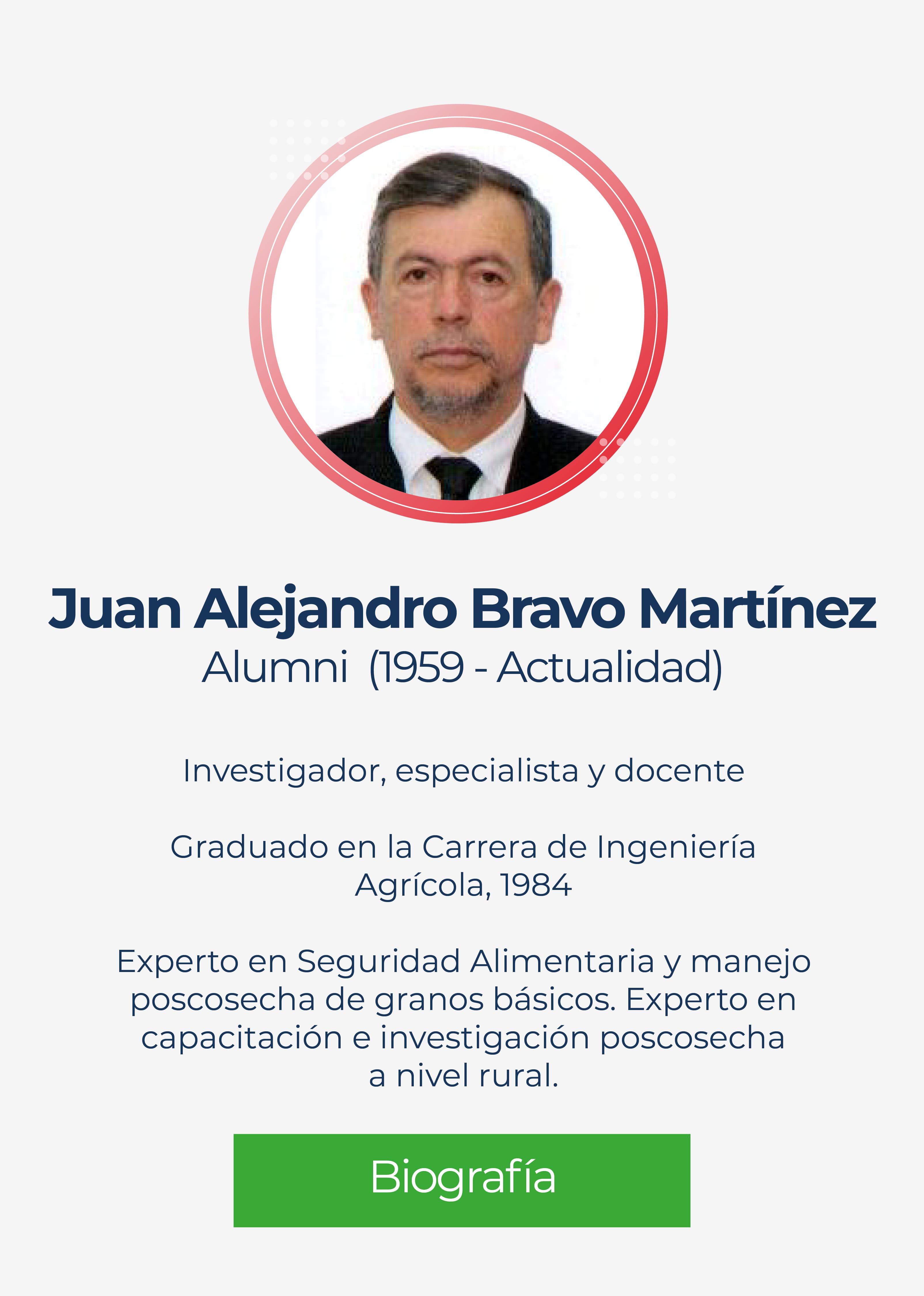 Juan Alejandro Bravo Martínez