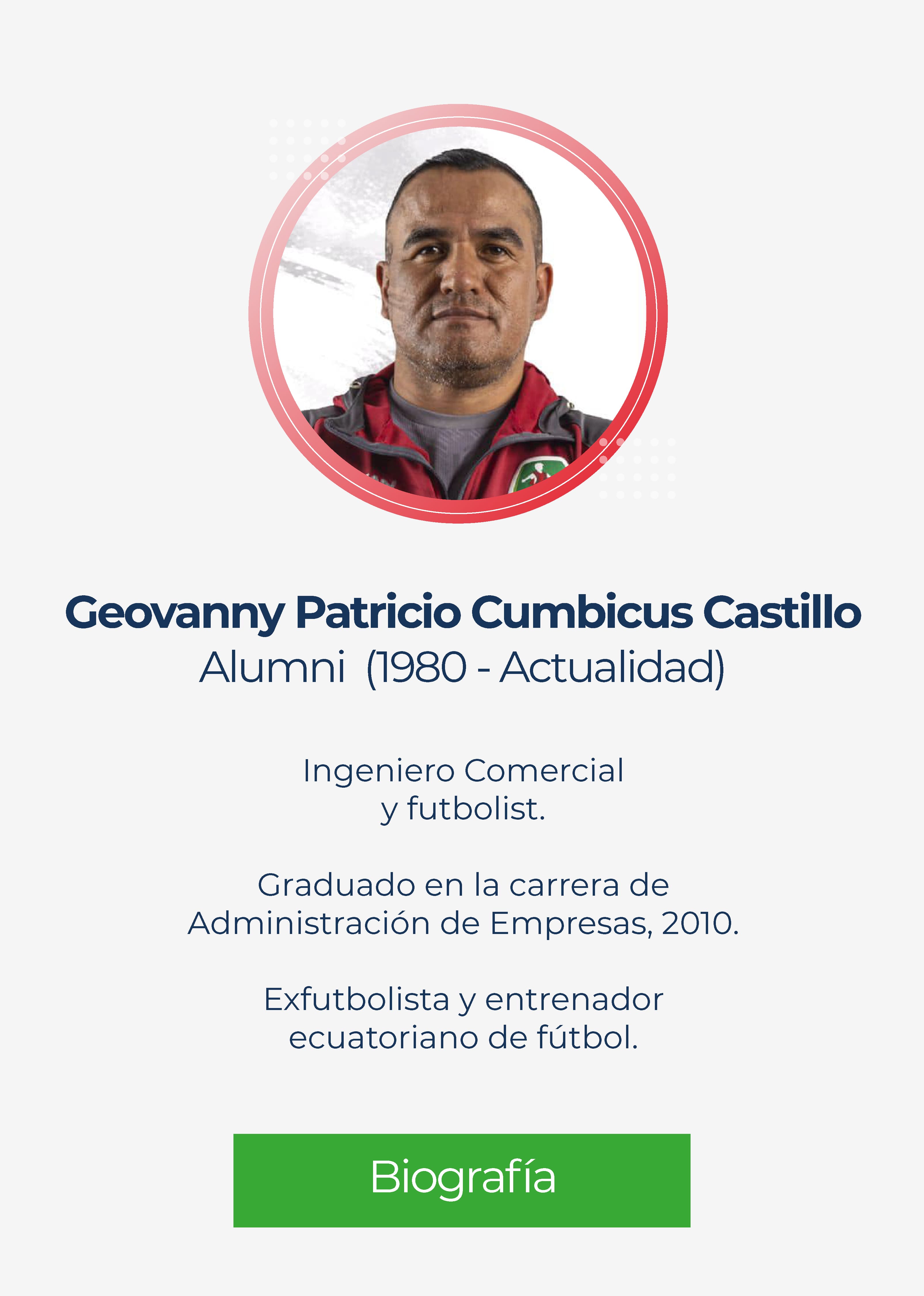 Geovanny Patricio Cumbicus Castillo