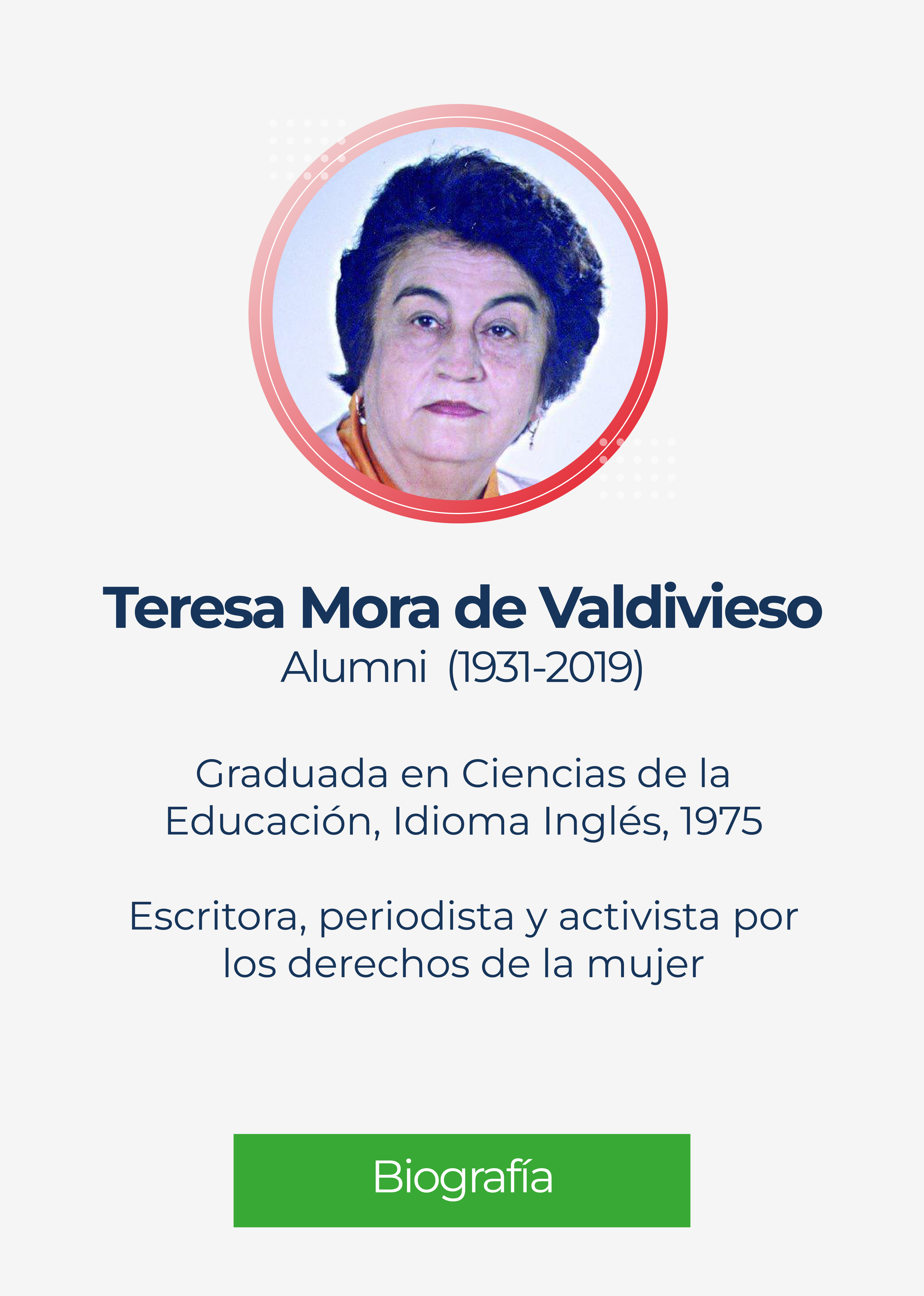 Teresa Mora de Valdivieso