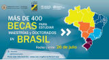 Más de 400 becas para estudiar maestrías y doctorados en Brasil disponibles para jóvenes de toda America Latina